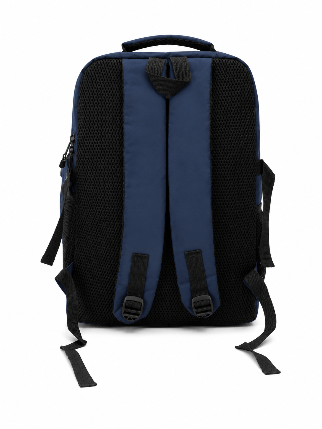 Set Mochila juvenil deportiva azul marino con estuche organizador