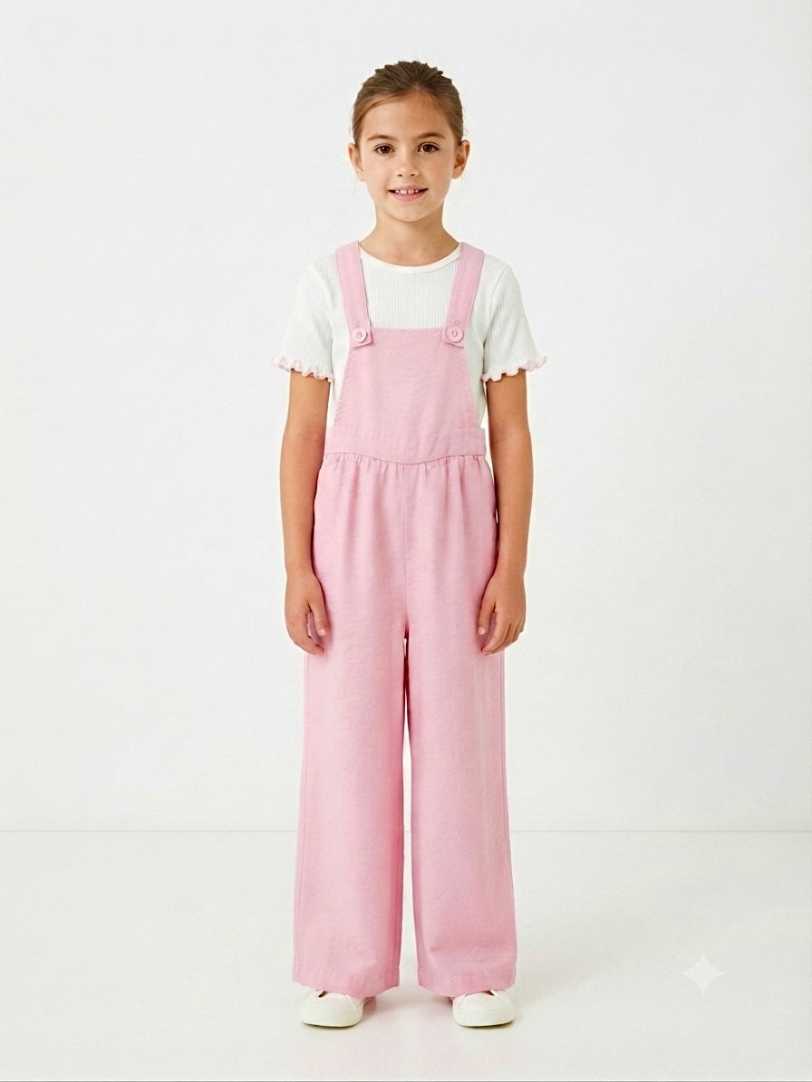 Set niña con jumper y blusa
