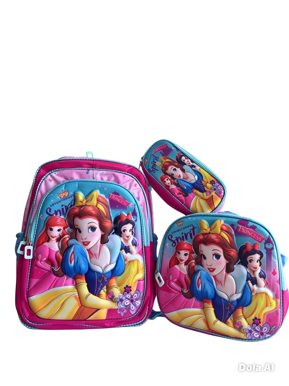 Mochila escolar diseño princesas