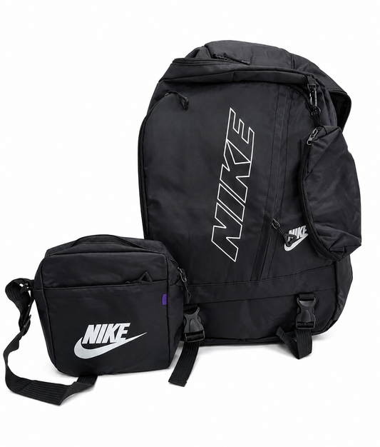 Set Mochila deportiva negra