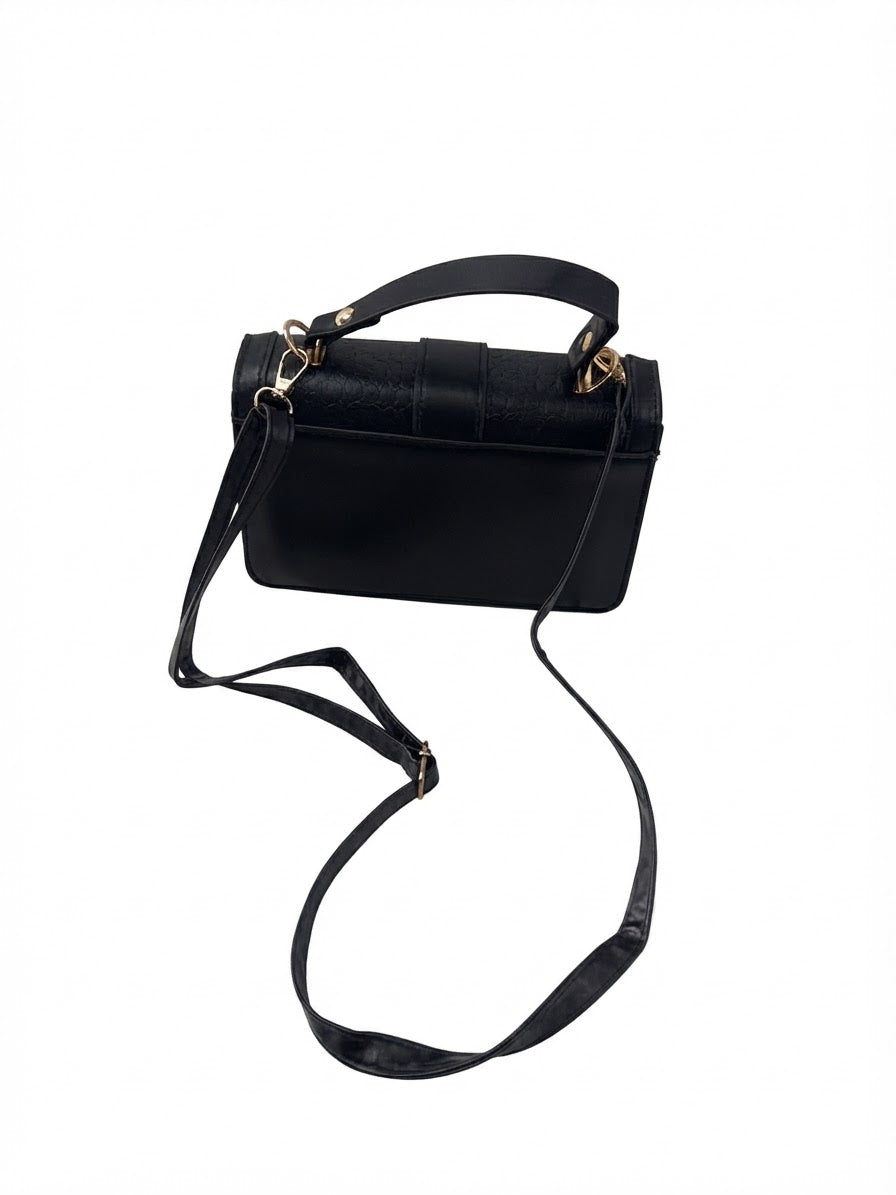 Bolsa dama estructurada con asa corta ✨
