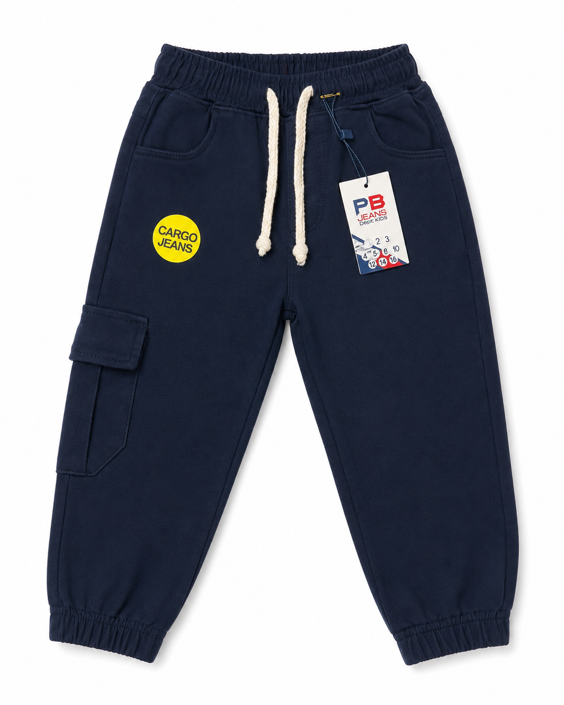Pantalón niño cargo azul marino