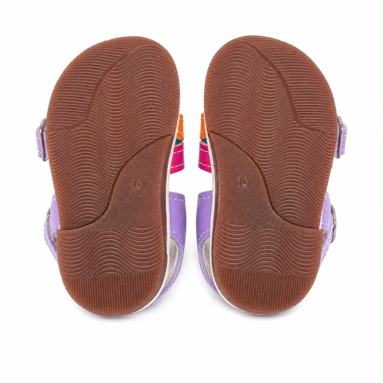 Huaraches niña OFERTA con unicornio multicolor