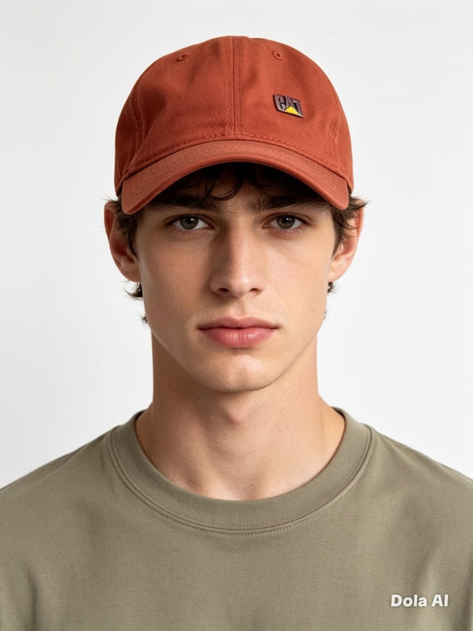 Gorra caballero terracota C@T