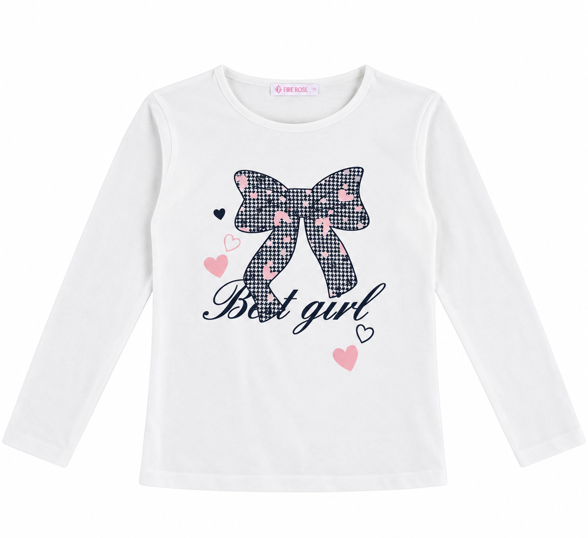 Set niña 3 piezas rosa “Best Girl” 🎀