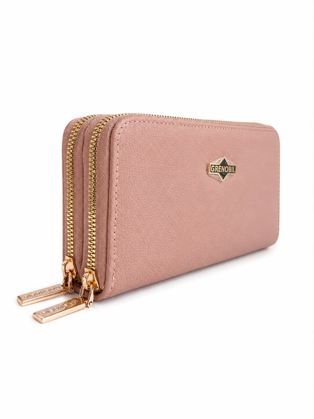 Cartera Dama tipo Wallet rosa palo