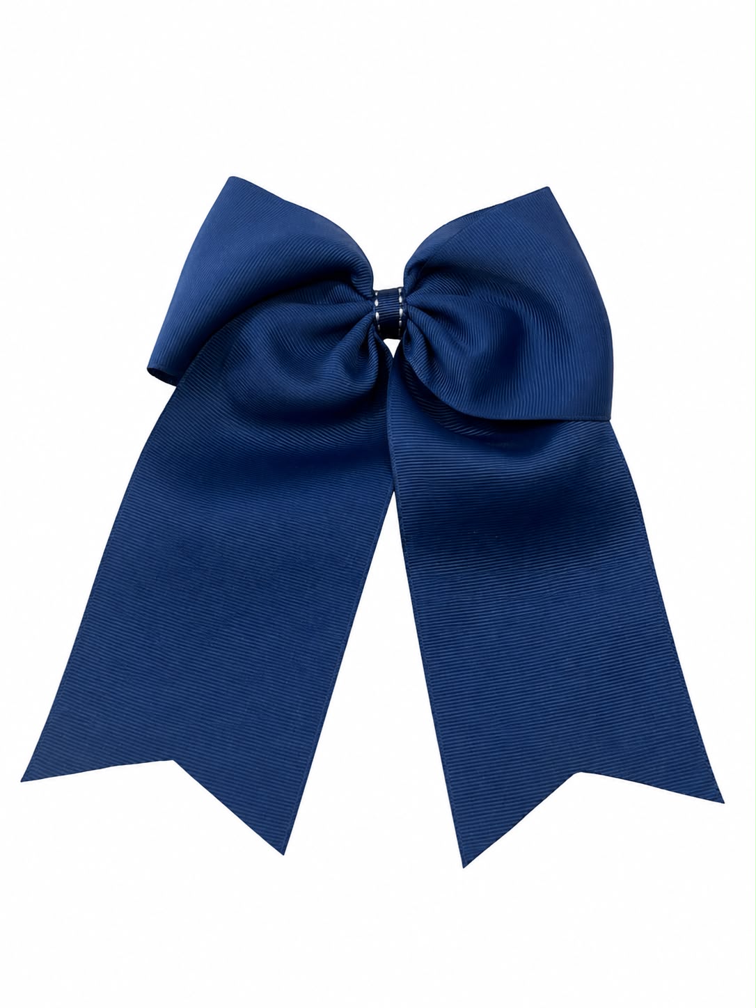Moño niña azul marino con tirantes largos 🎀💙