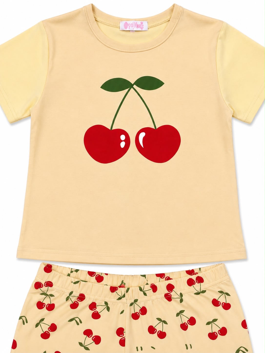 Set niña estampado cerezas