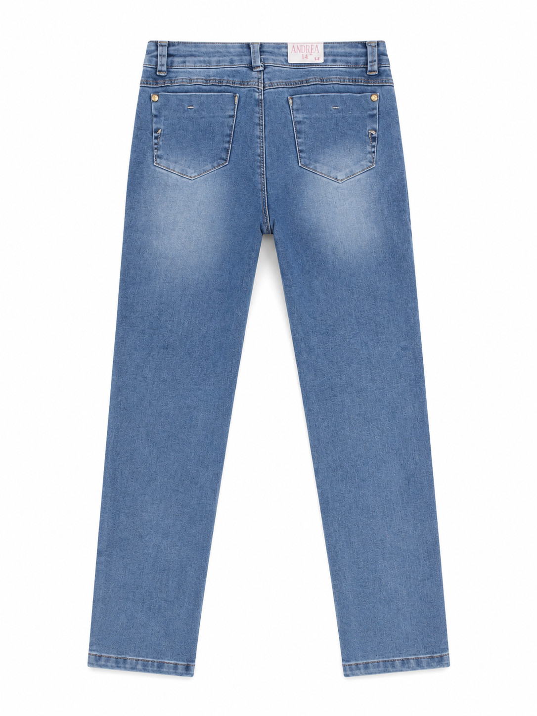 Pantalón niña mezclilla skinny clásico