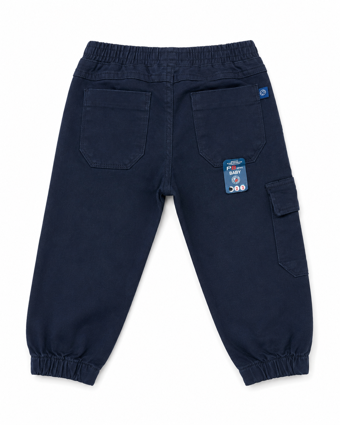 Pantalón niño cargo azul marino