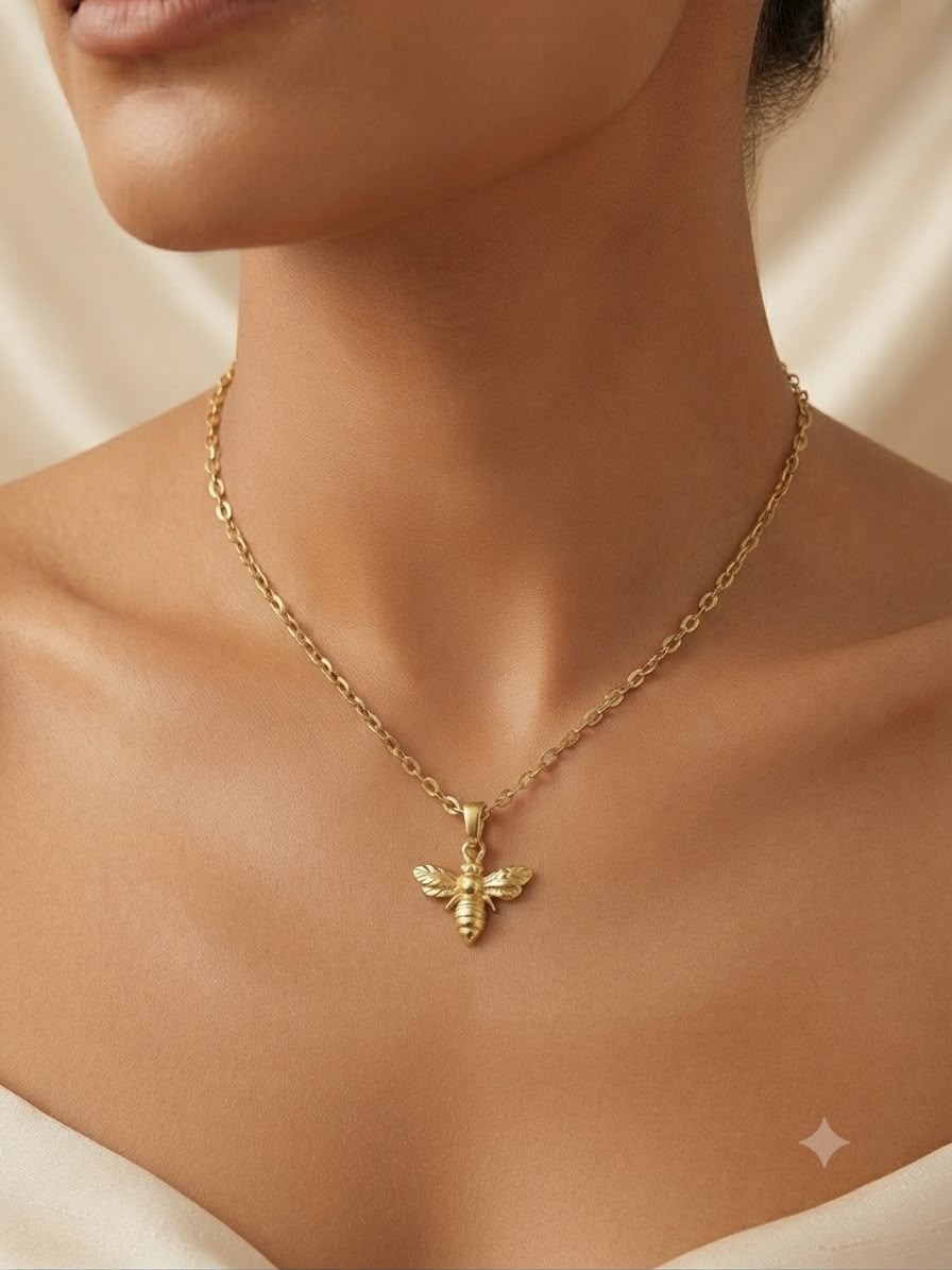 Collar accesorio dama – Abeja