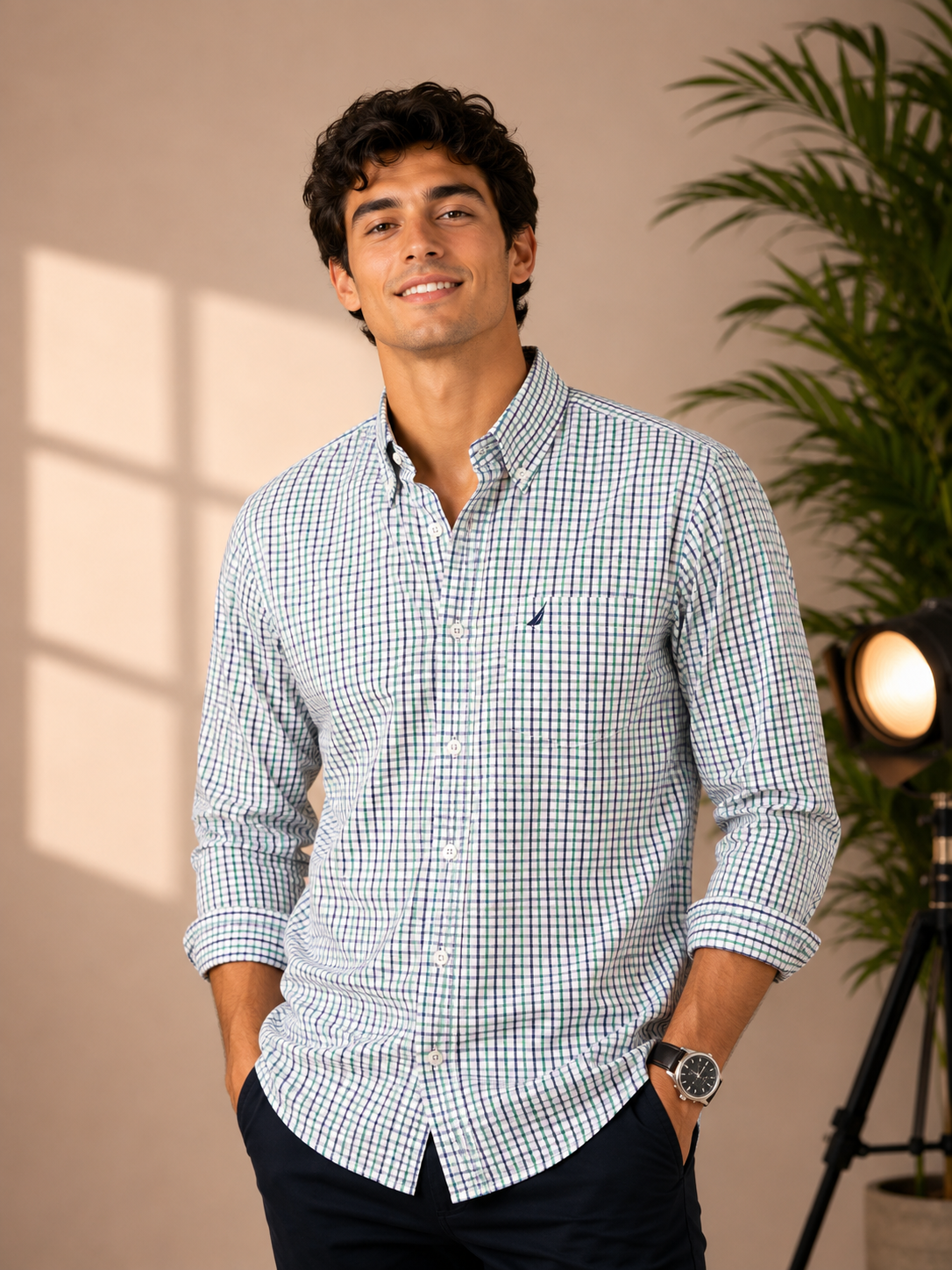Camisa caballero mediana N@UTIC@
