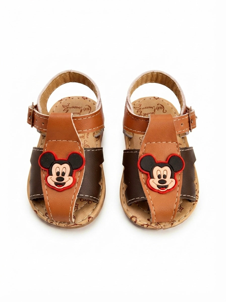 Huaraches niño OFERTA con diseño de ratoncito