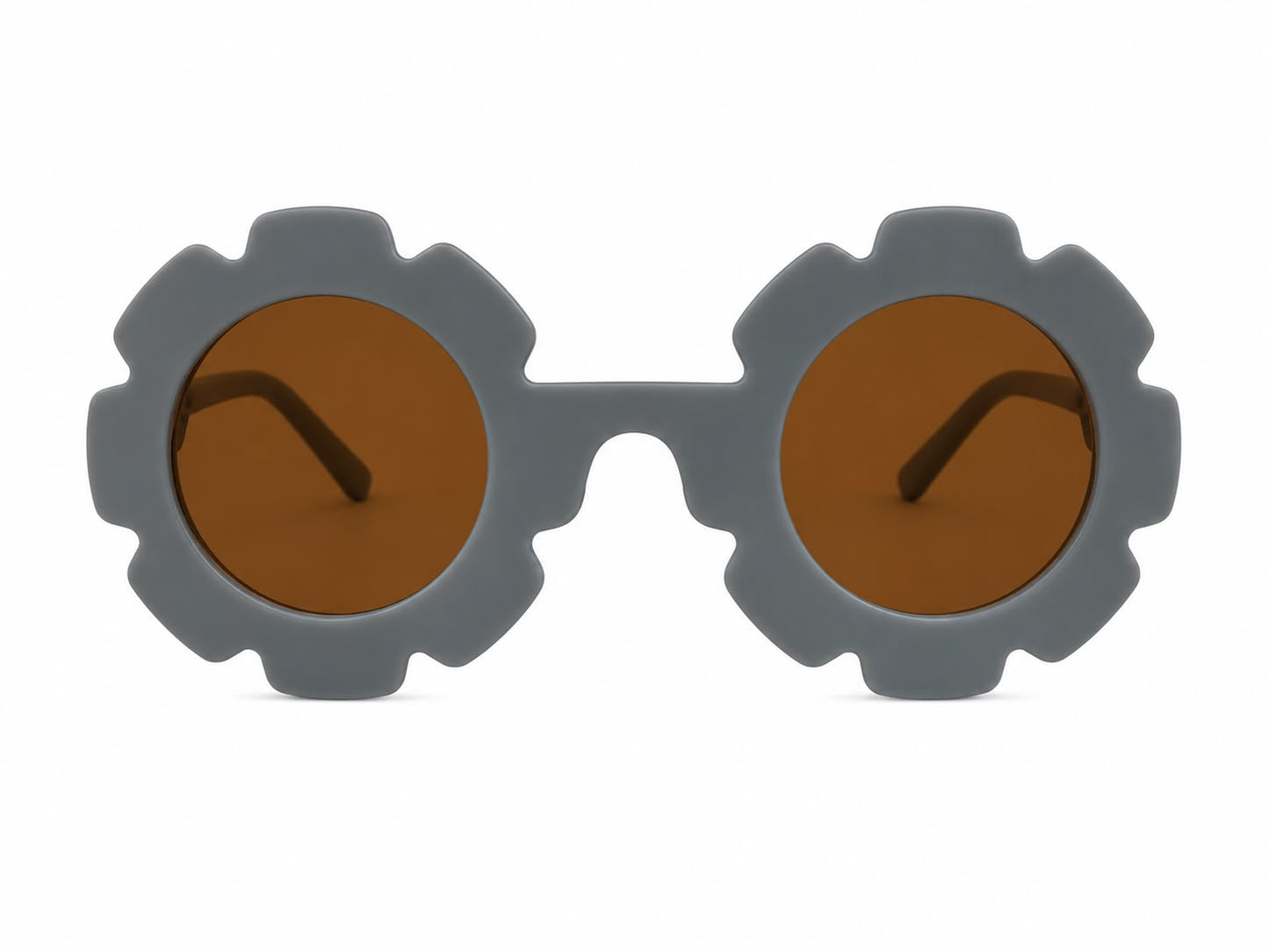 Lentes niña girasol color gris