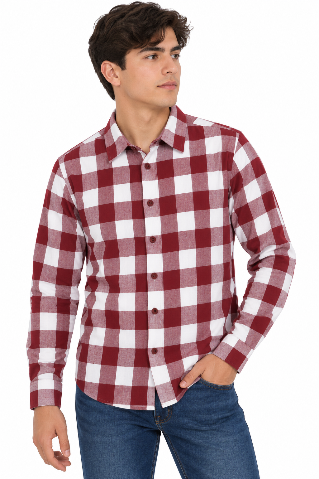 Camisa Caballero cuadros
