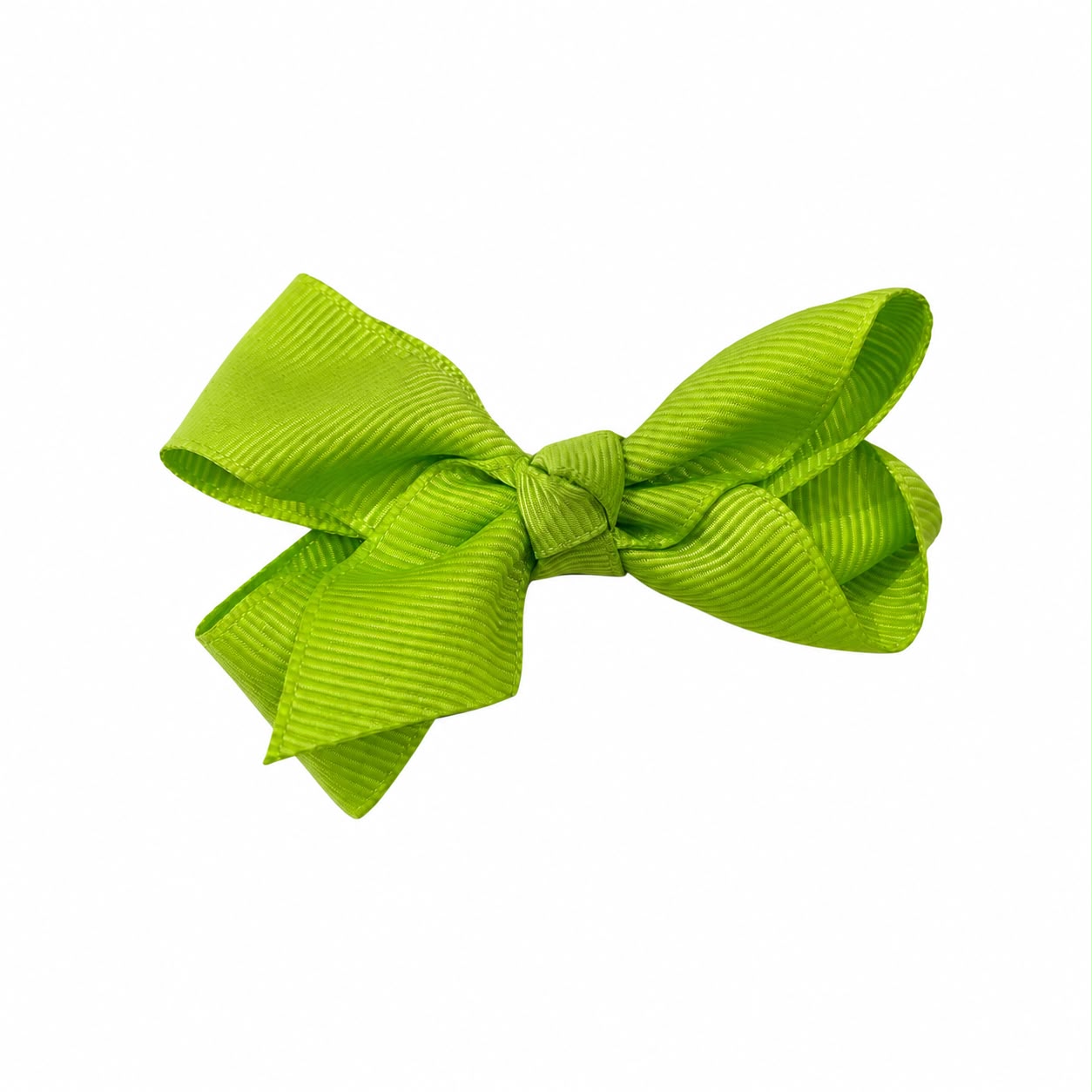 Moño chico niña verde limón