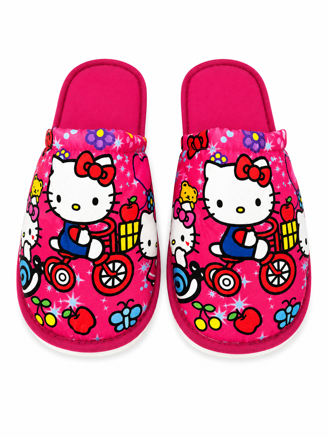 Pantuflas niña diseño gatita rosa