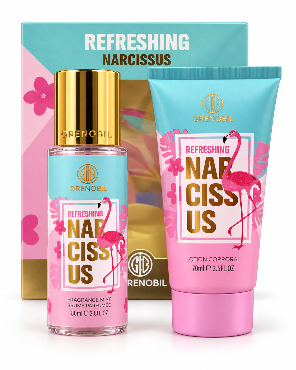 Perfume dama Refreshing Narcissus – Set de 2 piezas