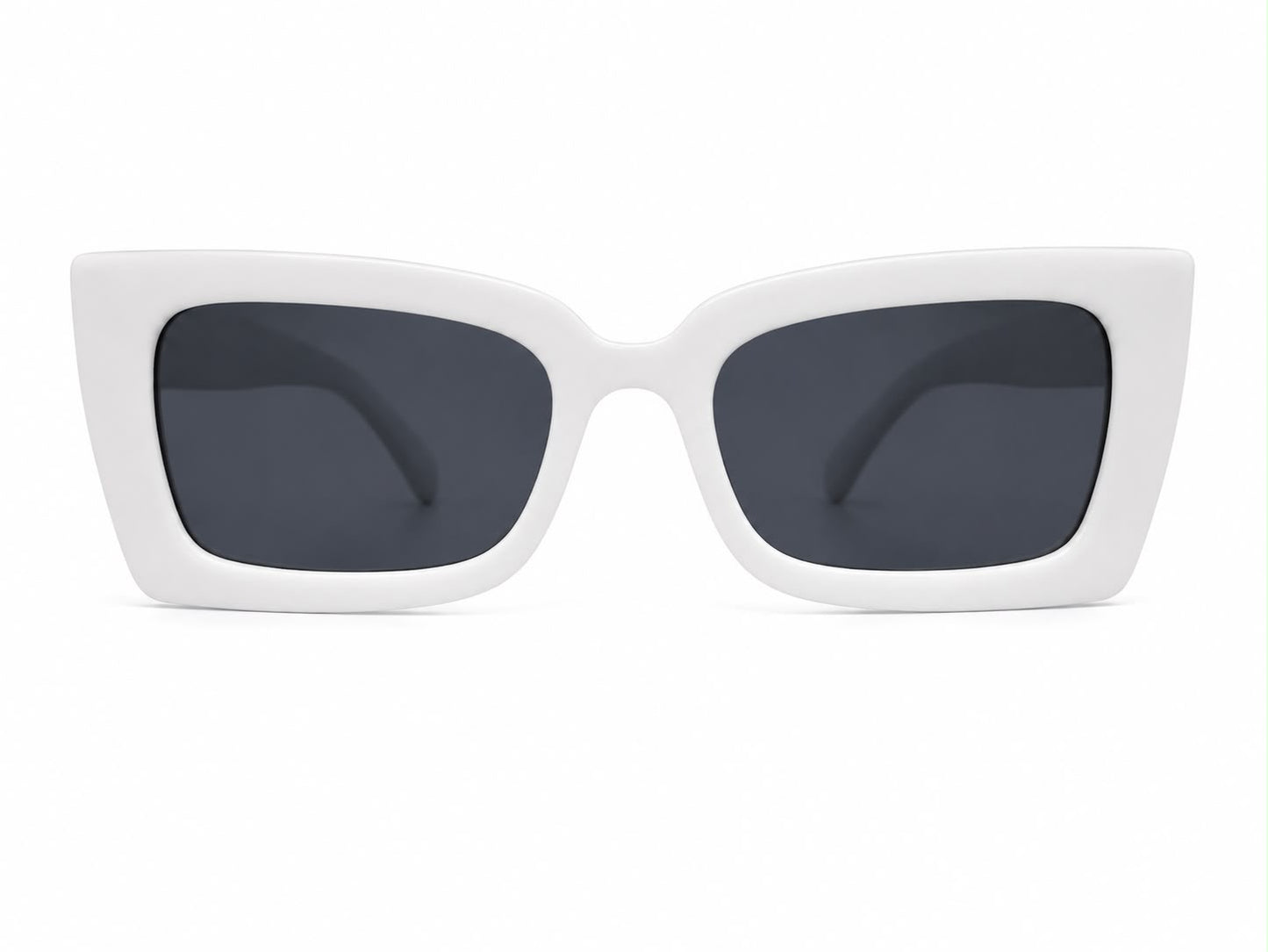 Lentes Dama rectangulares color blanco