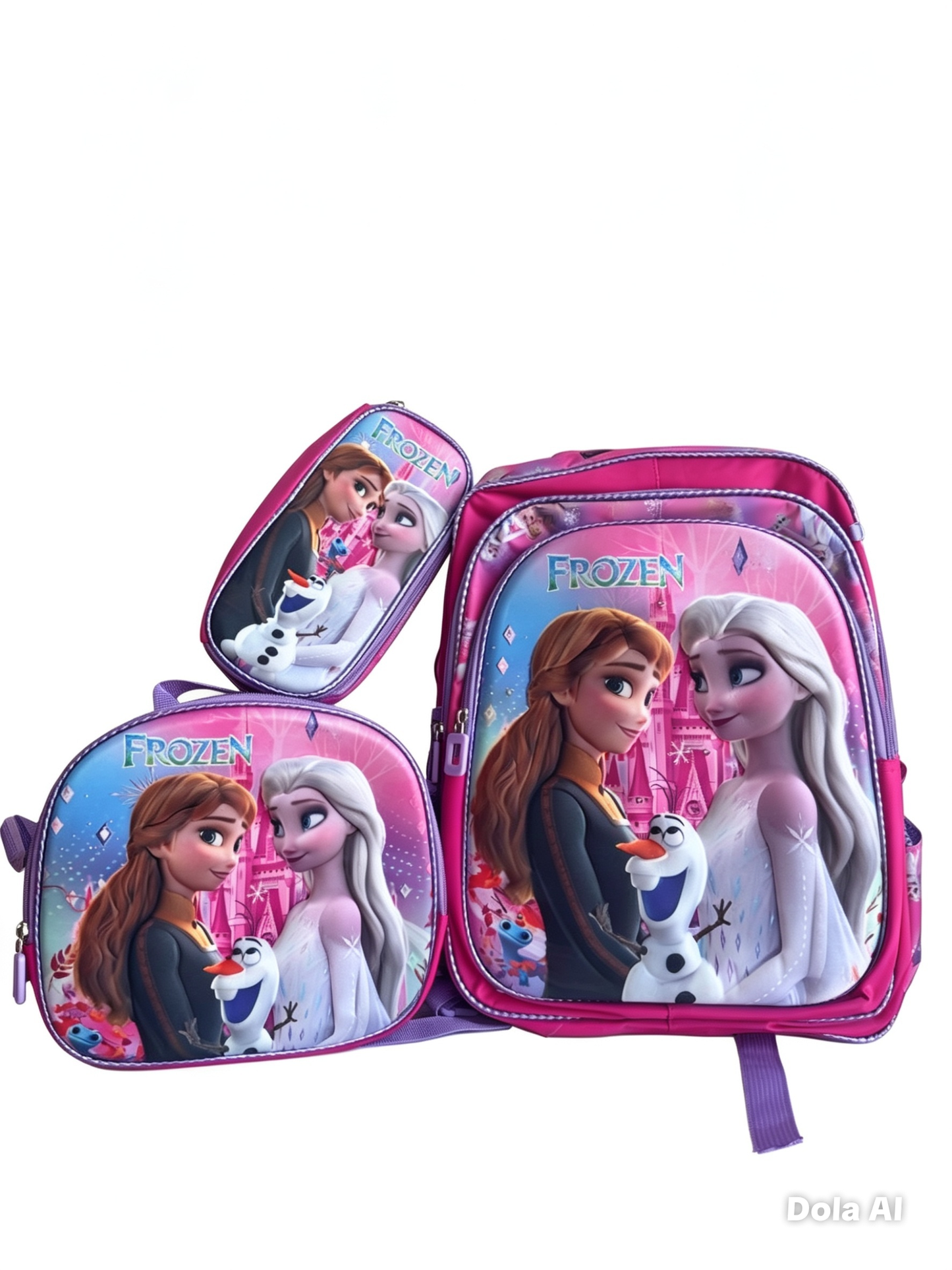 Mochila escolar diseño frozen