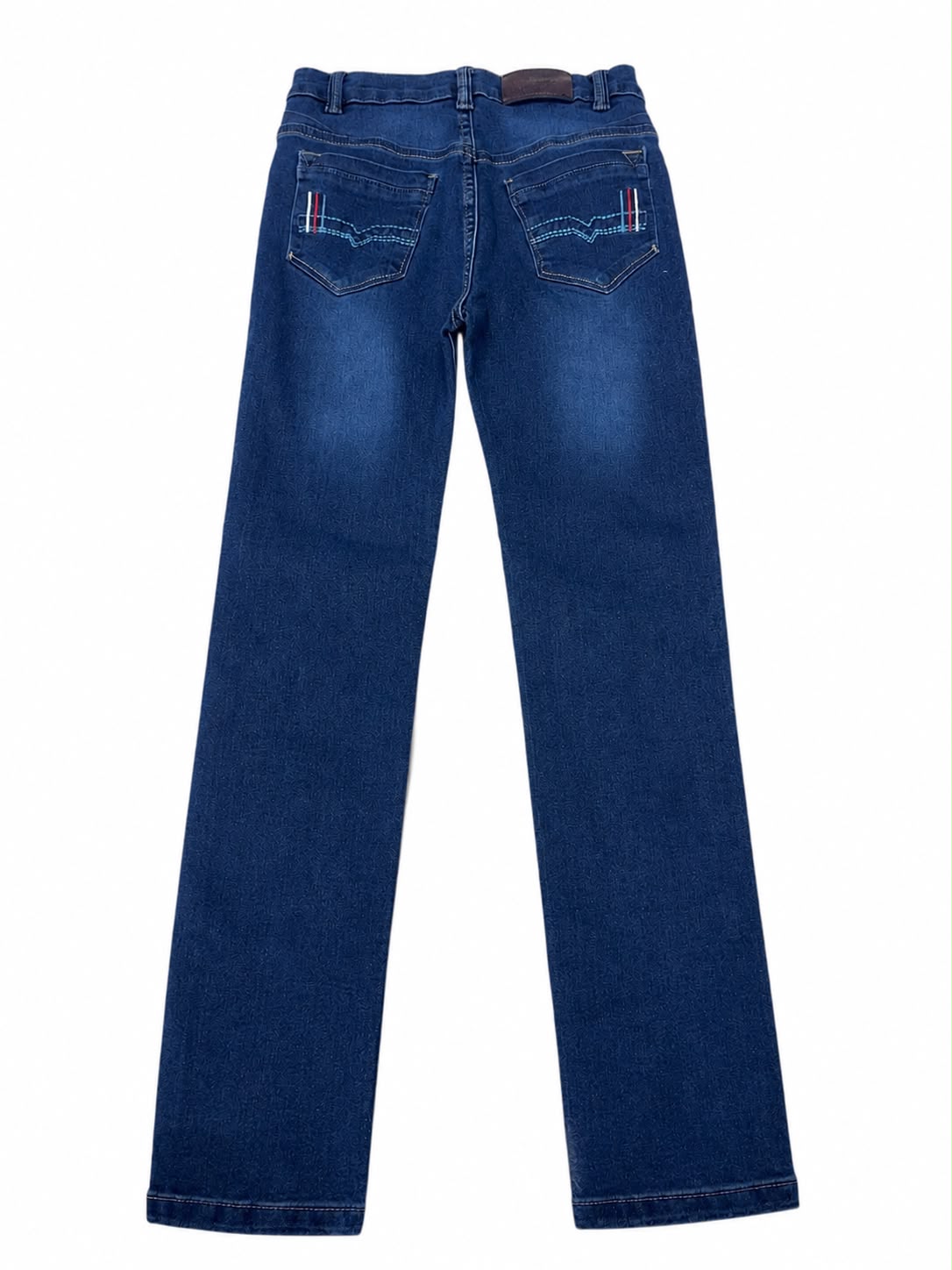 Pantalón niño de mezclilla azul clásico