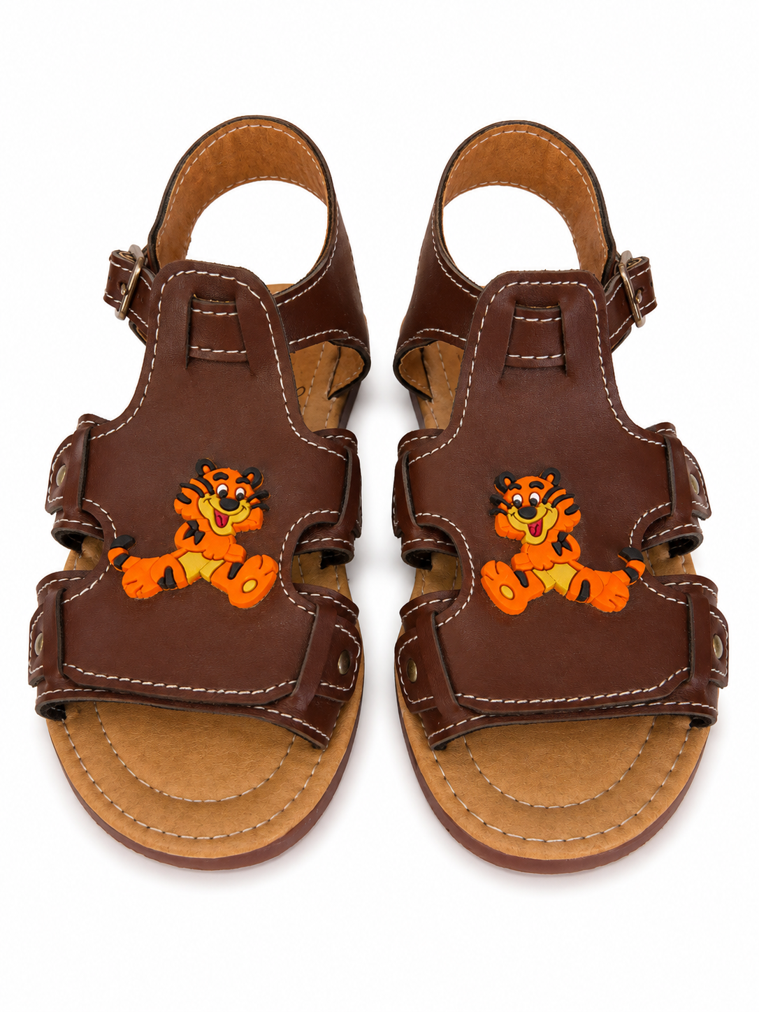Huaraches niño OFERTA – café con tigre 🐯🤎