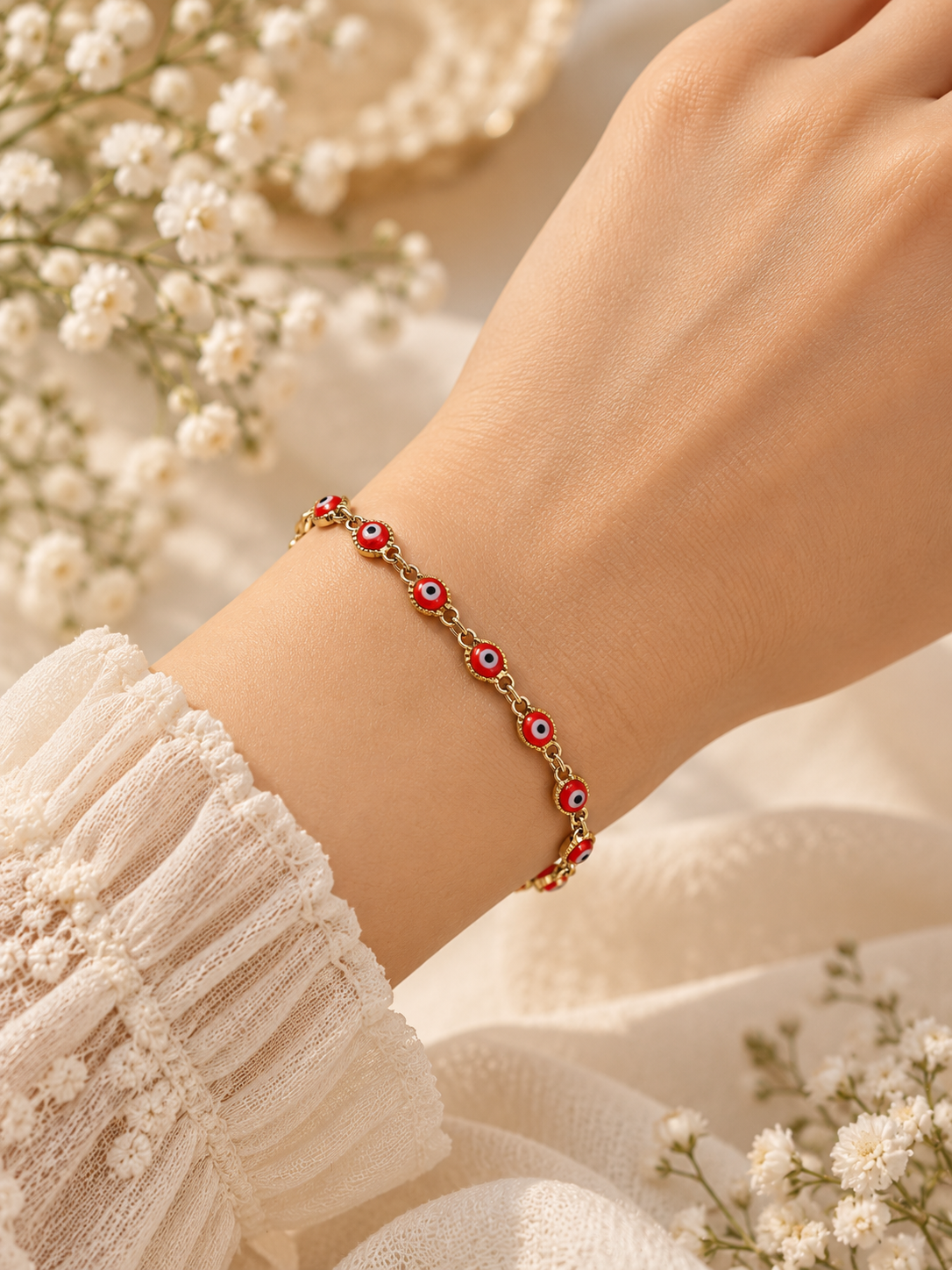 Pulsera dama ojo turco🧿
