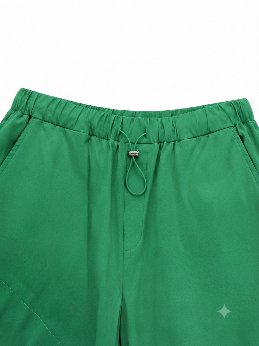 Pantalón dama palazzo verde