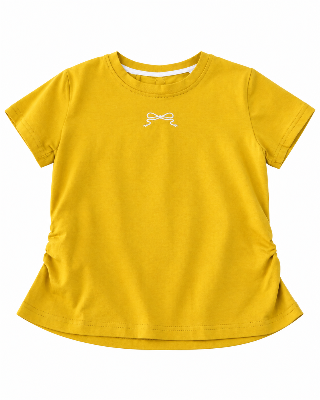 🌟 OFERTA – Set niña amarillo con falda floral