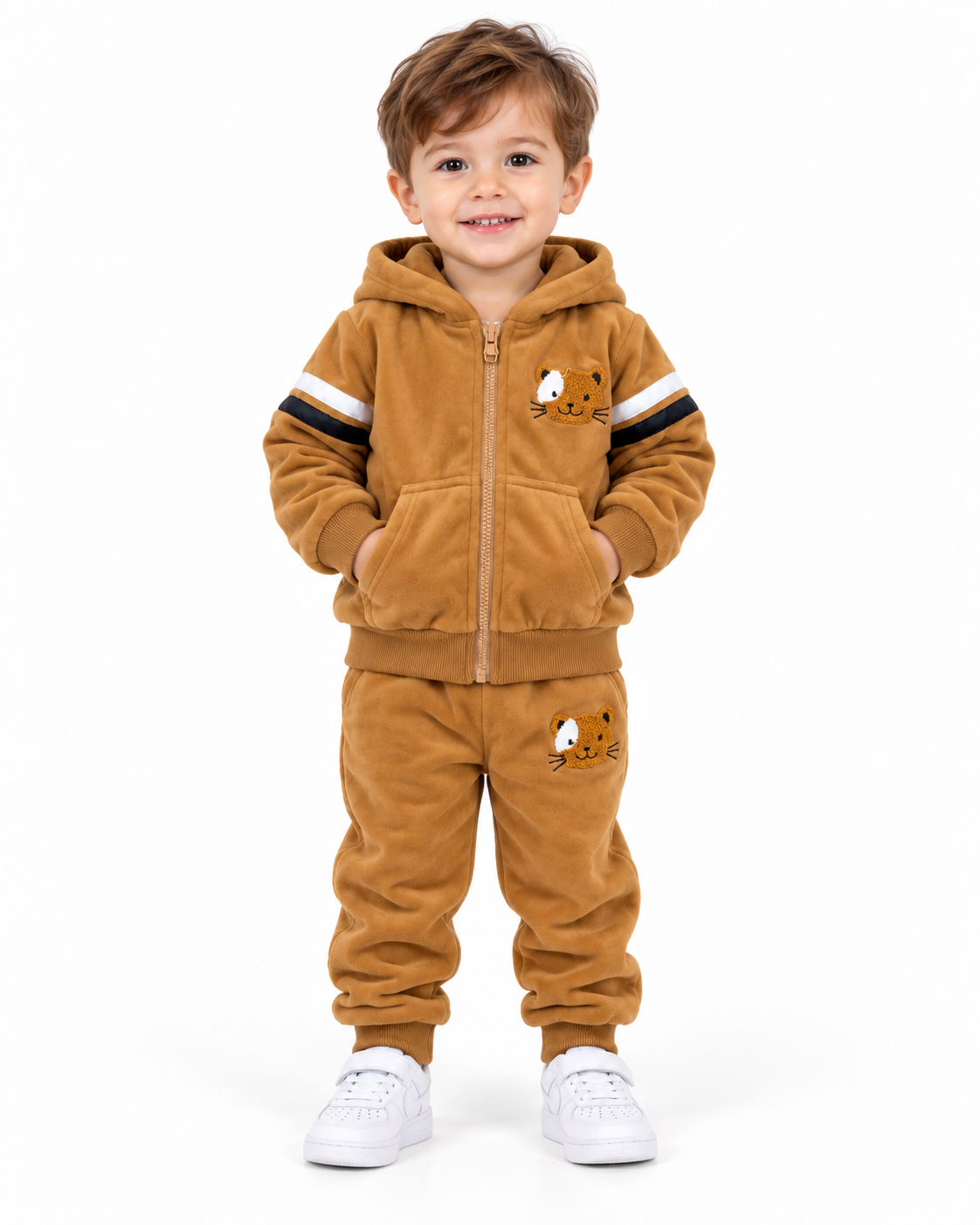 Set niño 3 piezas de gatito café 🐱🤎