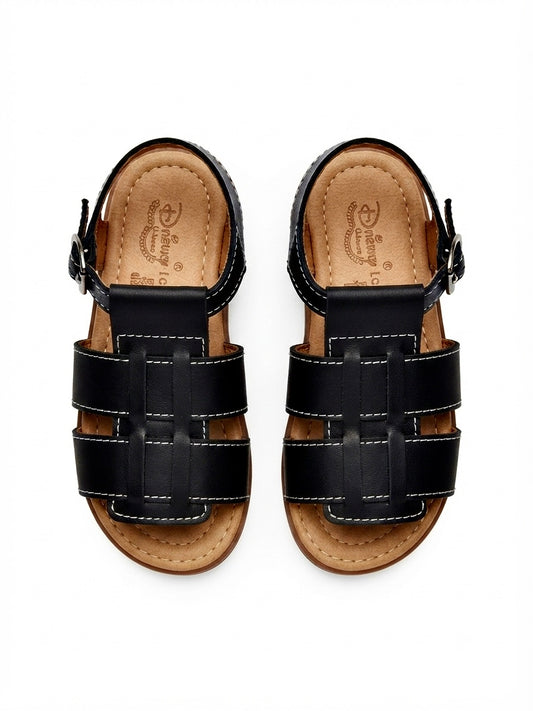 Huaraches niño OFERTA estilo clásico en color negro