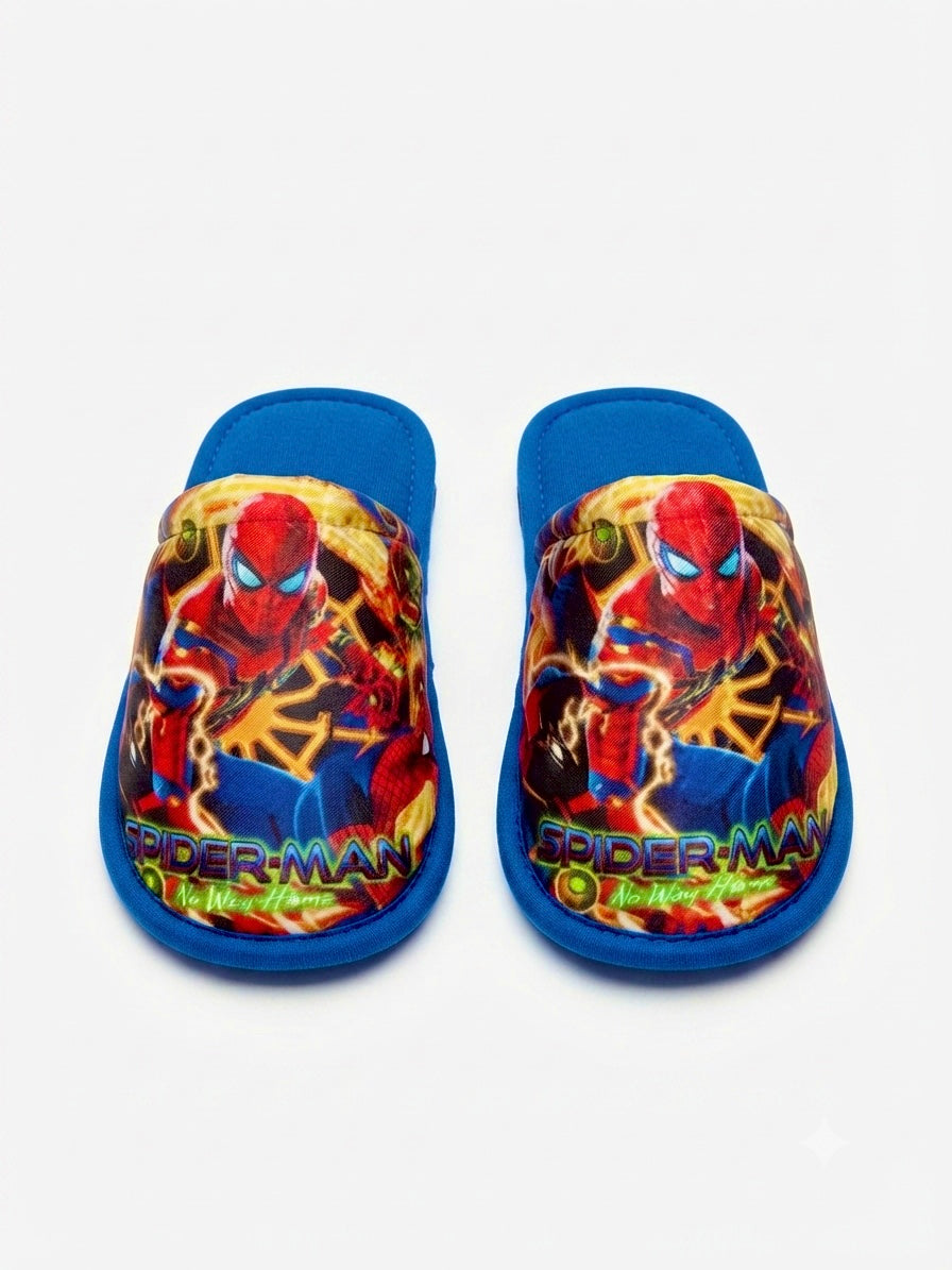 Pantufla Niño Héroe Arácnido Épico – Suave y Cómoda