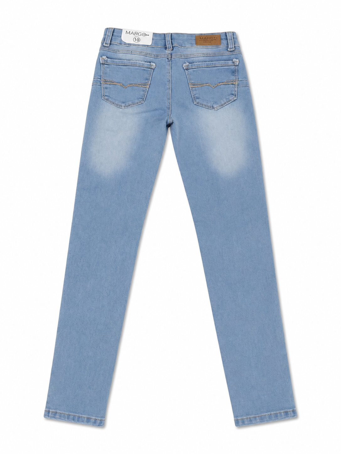 Pantalón niño skinny de mezclilla clara