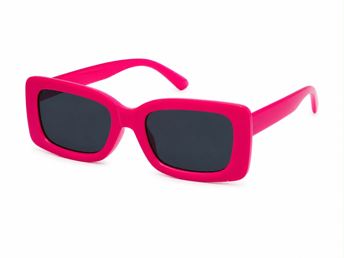 Lentes Dama rectangulares color fucsia