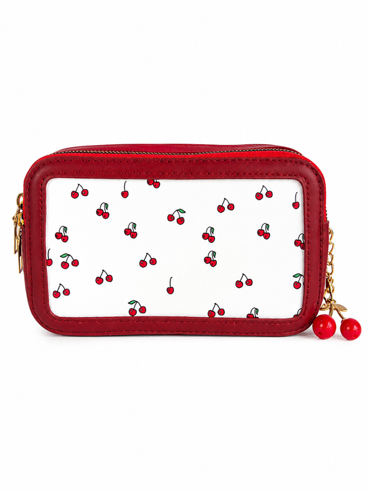 Bolsa de Dama Rectangular Cerezas 🍒