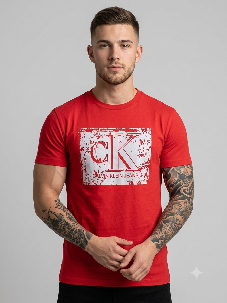 Playera caballero cuello redondo  C@LVIN KLEIN