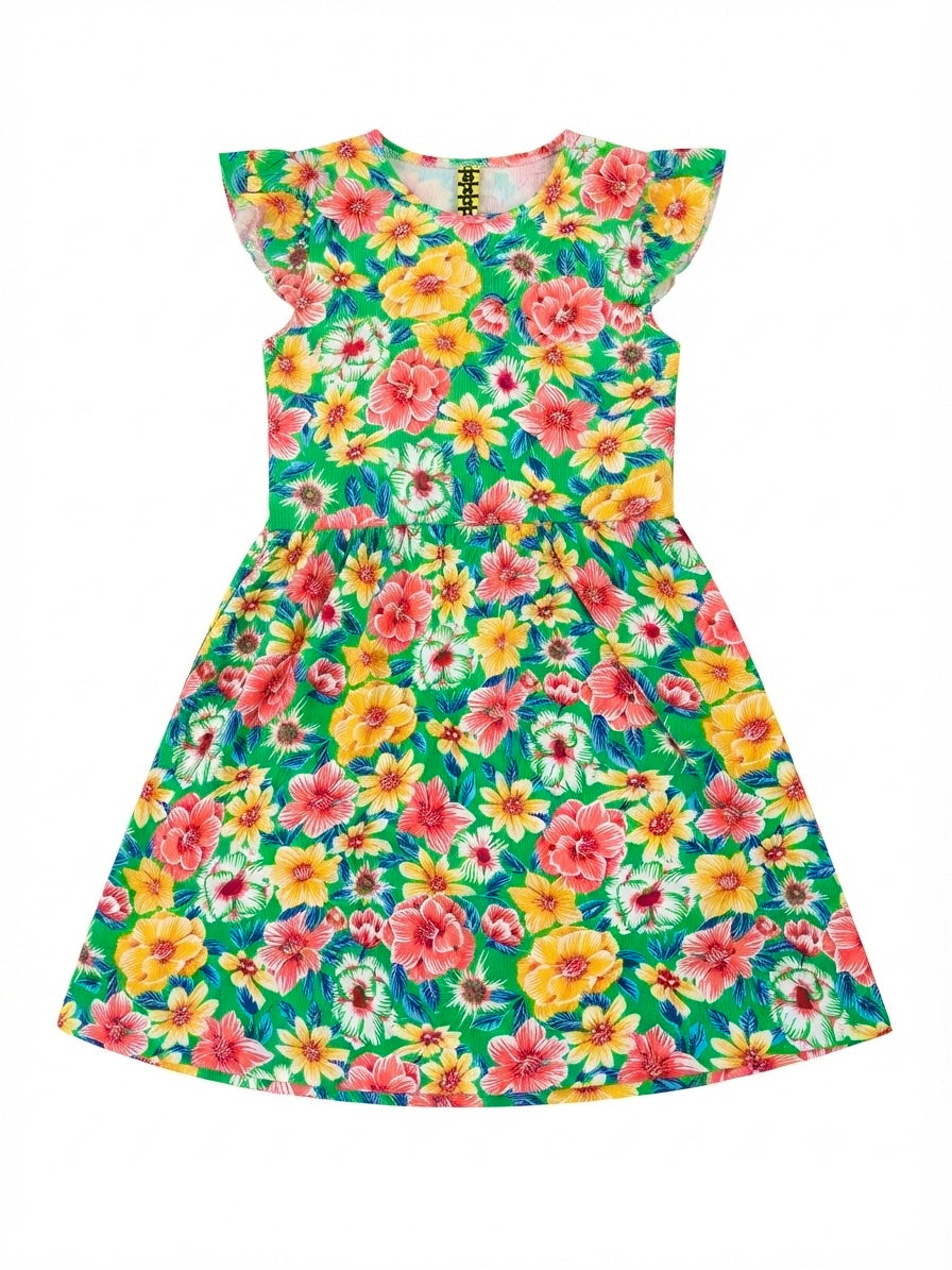 Vestido niña estampado floral – Frescura y alegría para cada día