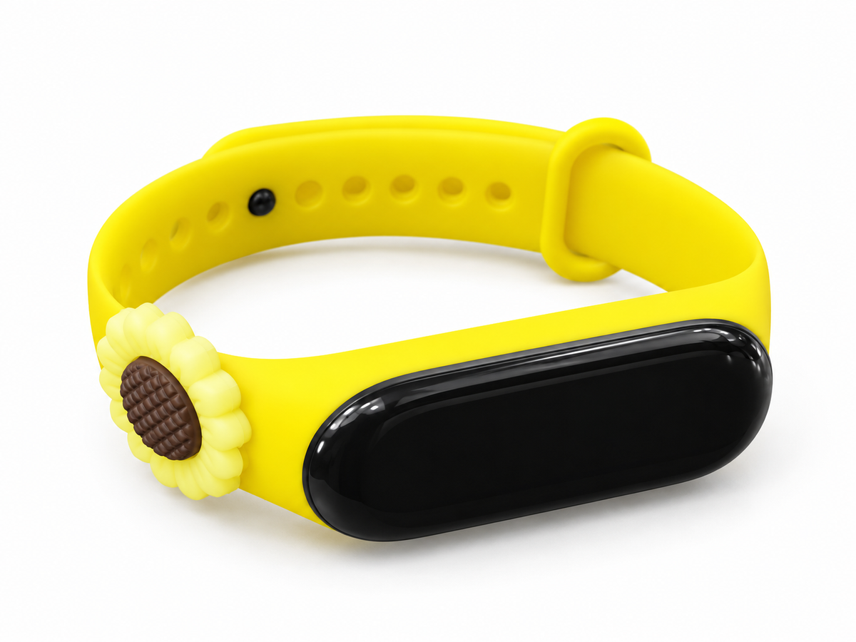Reloj infantil digital amarillo con diseño de girasol 🌻💛