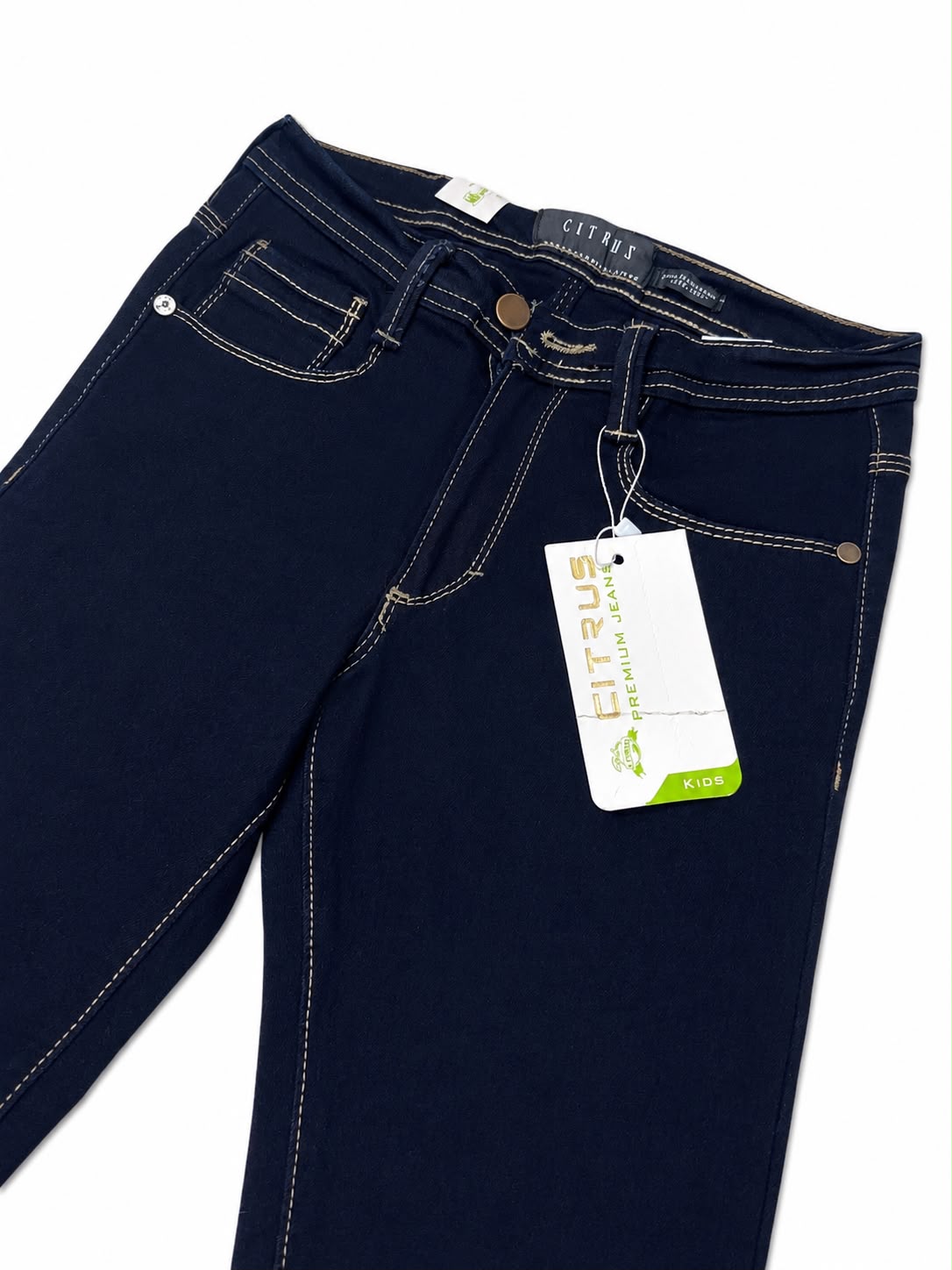 Pantalón Niño de Mezclilla Azul Oscuro