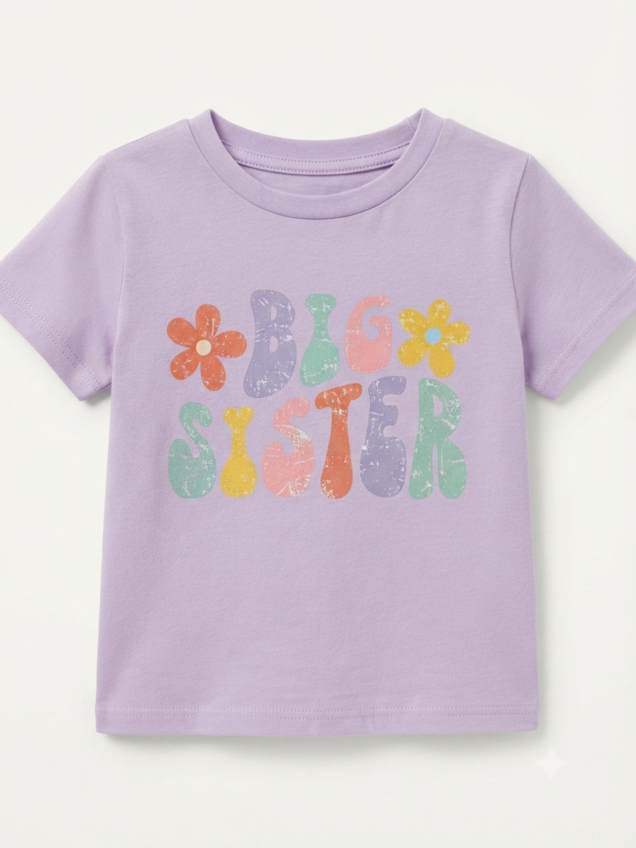Blusa niña estampada happy easter