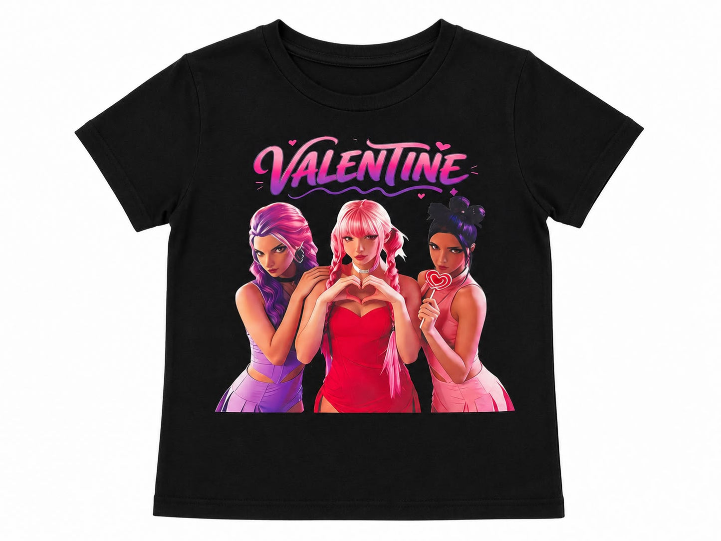 Blusa niña estilo juvenil con estampado Valentina