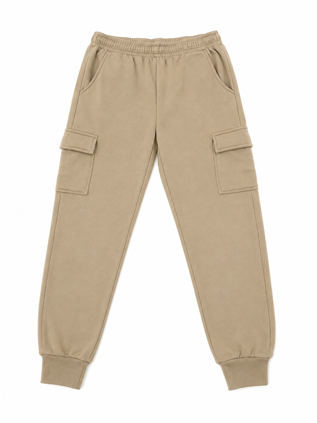 Set niño deportivo con sudadera y pants beige