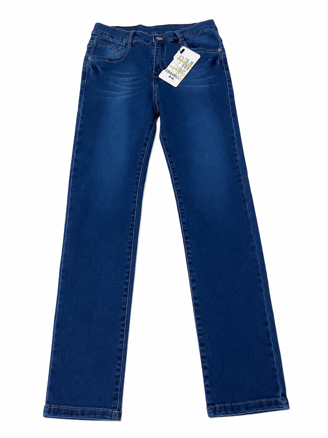 Pantalón niño de mezclilla azul clásico