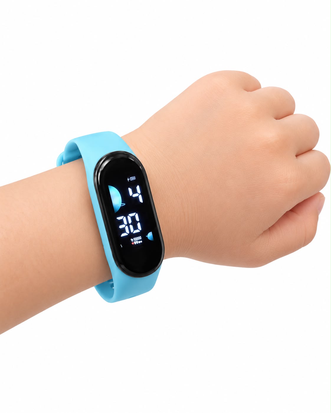 Reloj infantil digital con pantalla LED