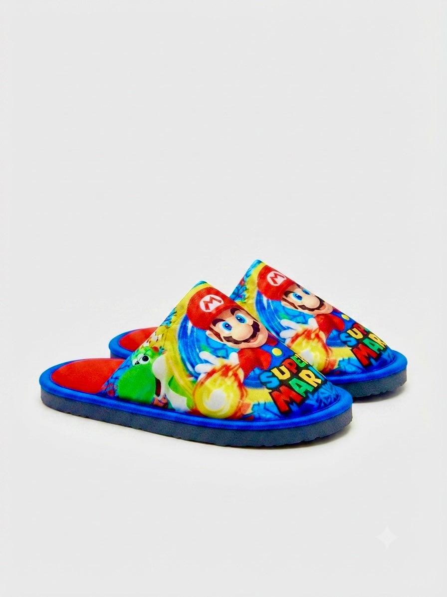Pantufla Niño Plomero Aventurero – Suave y Cómoda
