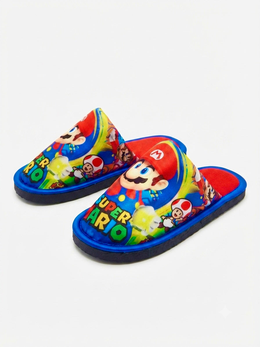 Pantufla Niño Plomero Aventurero – Suave y Cómoda