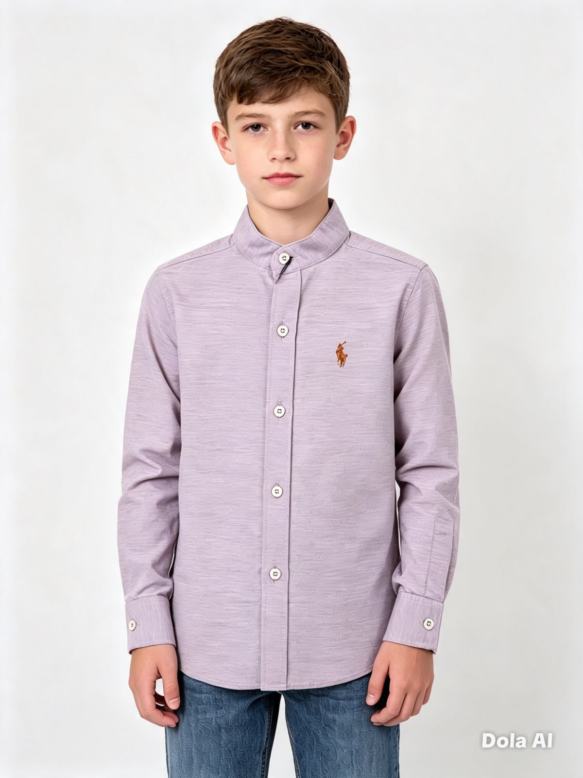 Camisa niño manga larga ralph