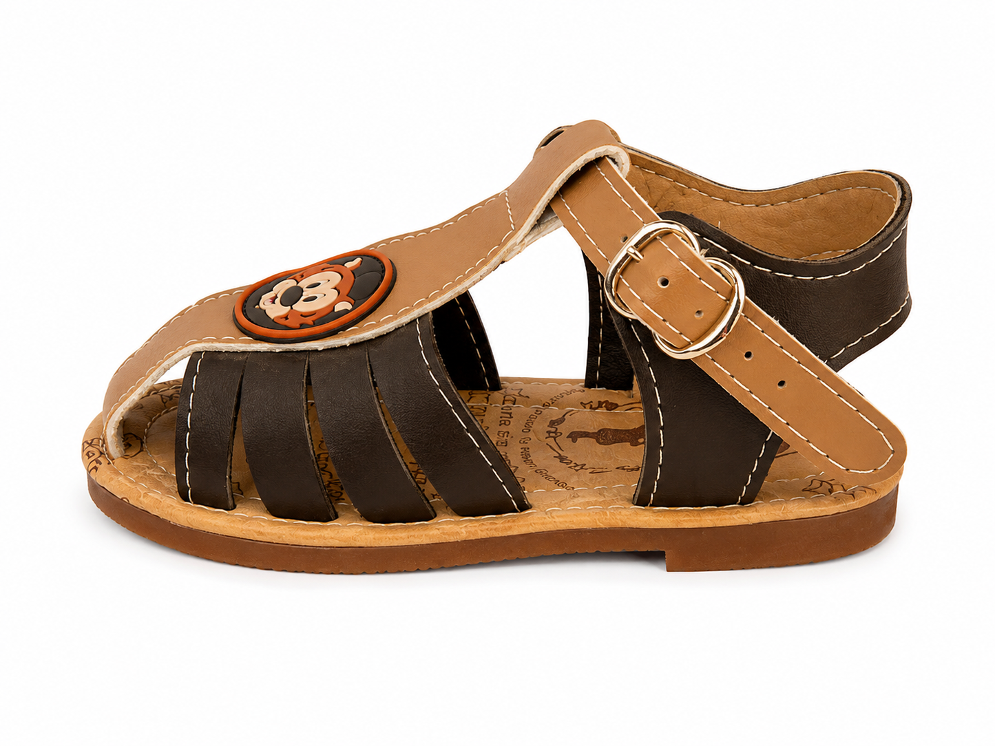 Huaraches niño OFERTA con diseño de zorrito