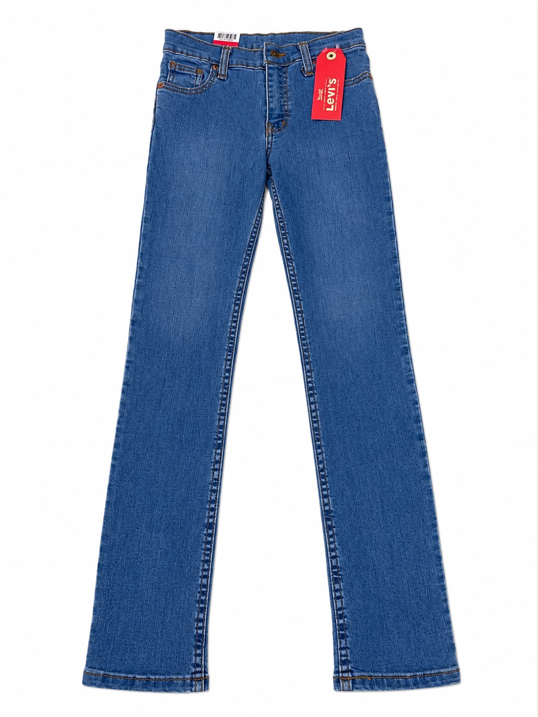 Pantalón niño de mezclilla azul clásico