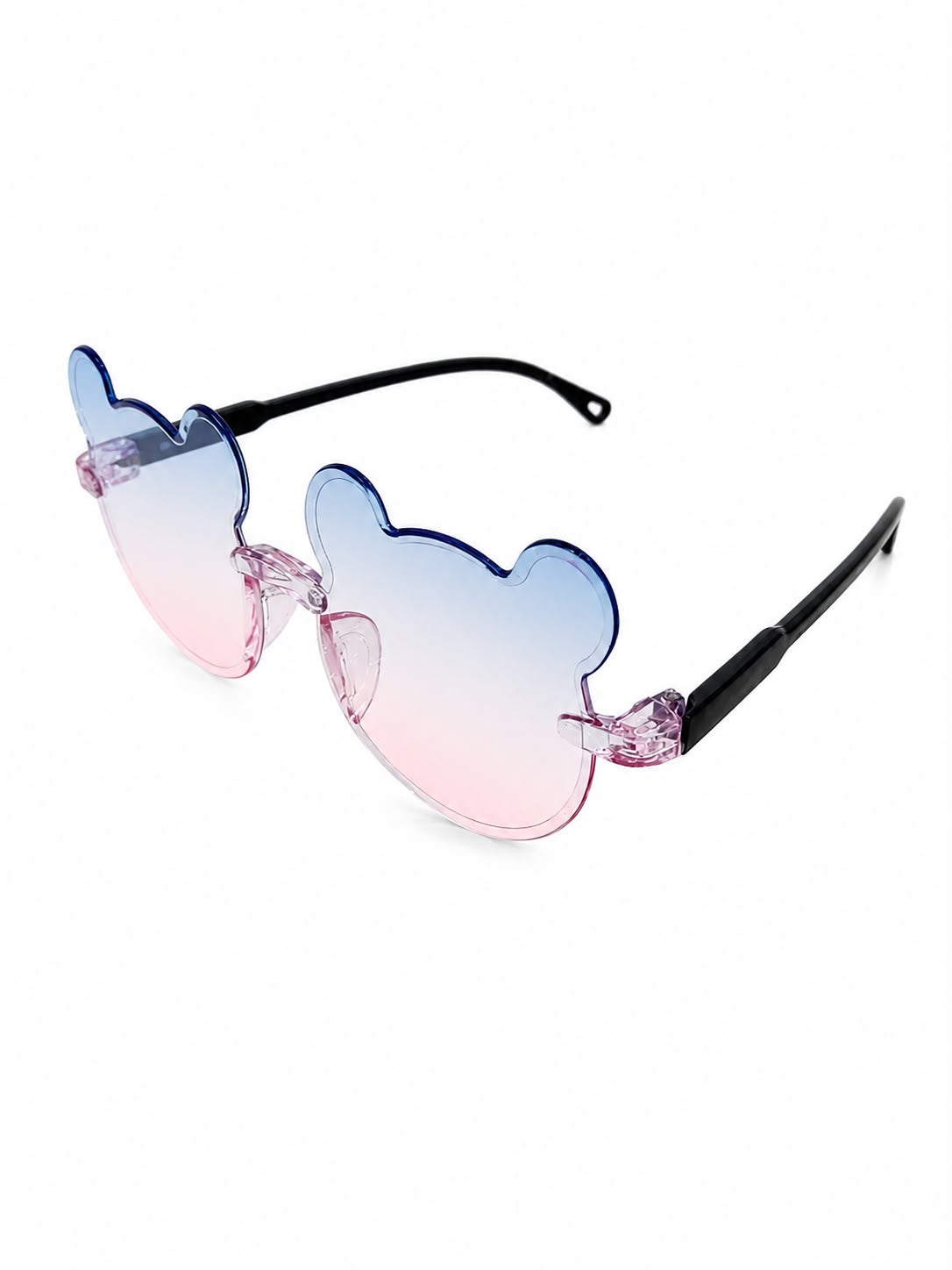 Lentes niña con diseño de osito degradado